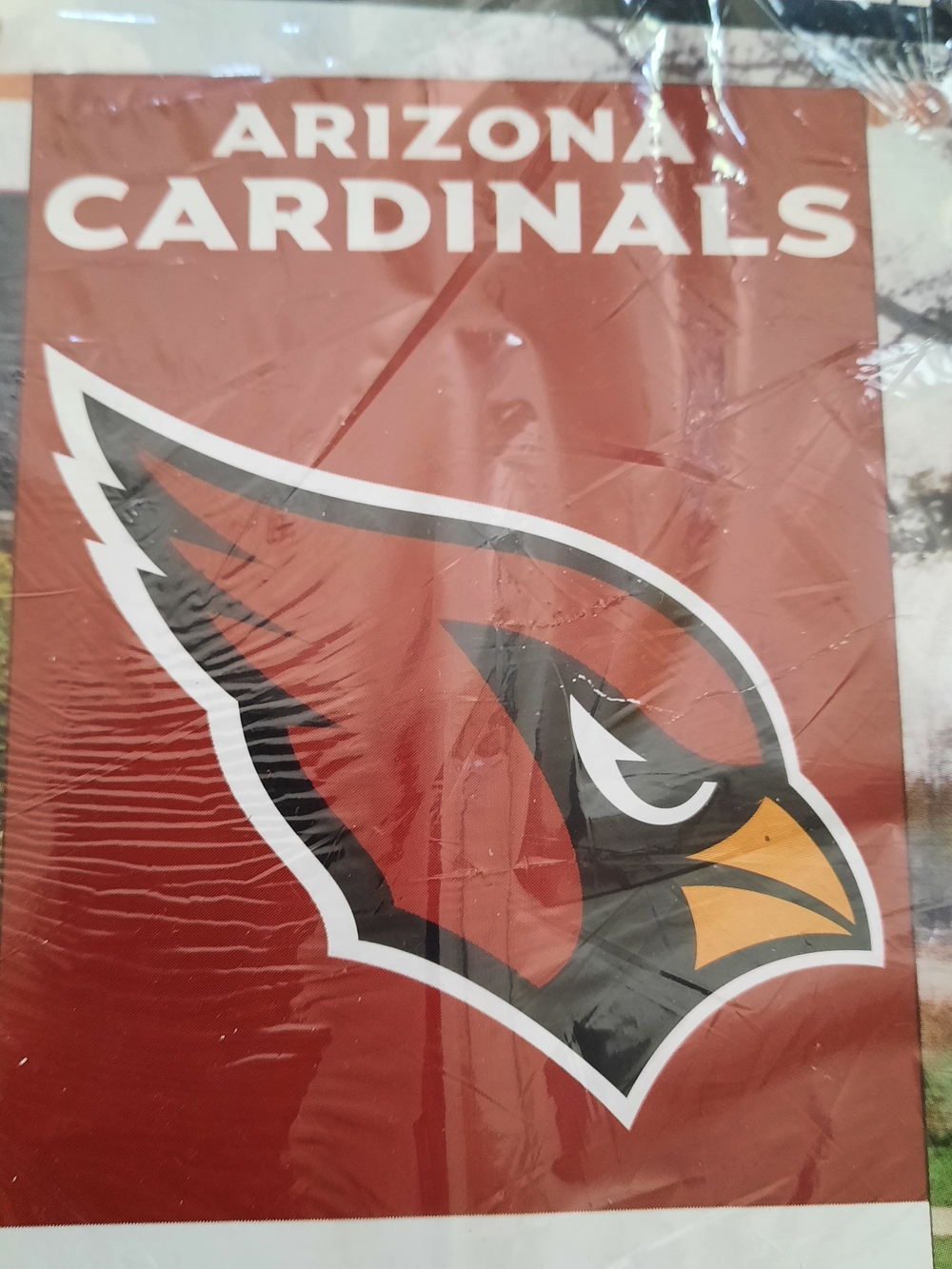 Arizona Cardinals Logo Porch Flag Oversized